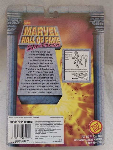 Marvel Girl Marvel Hall Of Fame She Force 1997 Action F
