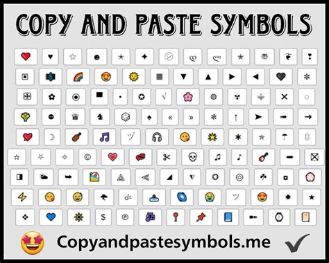 Copy And Paste Symbols ̗̀ Text Symbols And Emoji