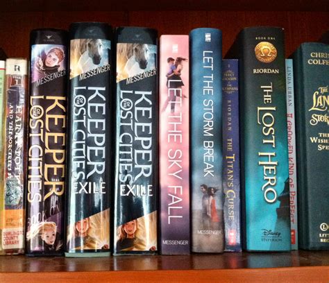 The KEEPER OF THE LOST CITIES series and SKY FALL series by Shannon Messenger. Both books series ...