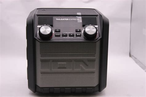 Ion Audio Tailgater Express Portable Bluetooth Speaker Black Ebay