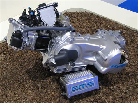 It is highly manoeuvrable on city streets, wonderfully exciting on winding roads, and thoroughly pleasing as an adventure touring motorcycle. Piaggio 250 ccm engine for hybrid motorcycle