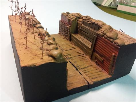 135 Scale Ww1 Trench Set Types Fields Of Glory Models