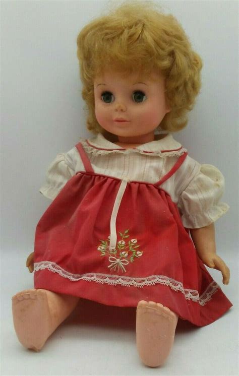 Vintage Topper 1971 Toddler Girl Doll Smarty Pants Talker Untested
