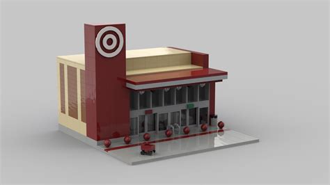 Felt Inspired By My Local Target And Decided To Build It Out Of Lego