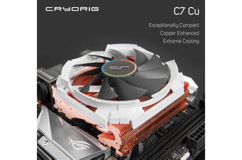 Cryorig C7 Cu Full Copper Heatsink Cooler Released Cooling News