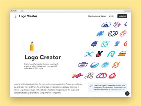 Figma Logo Creator Get Logo Inspiration Inside Figma With This Plugin