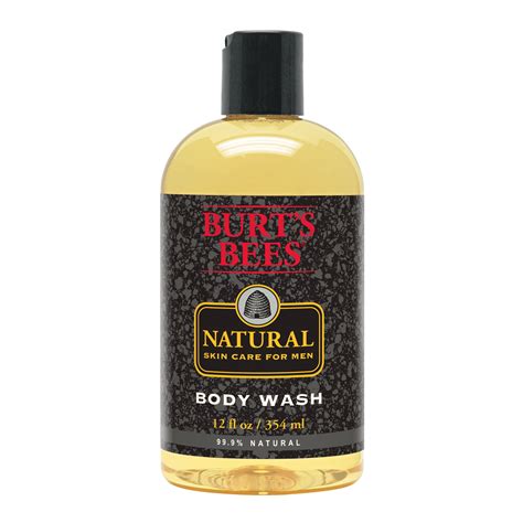 Burts Bees Natural Skin Care For Men Body Wash 12 Oz
