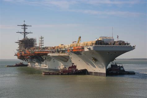 Video Uss George Washington Leaves Dry Dock As Rcoh Continues Usni News