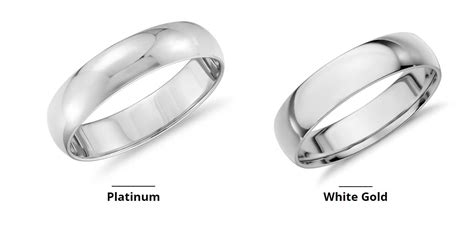 White Gold Vs Platinum Ring Jewelry Guide