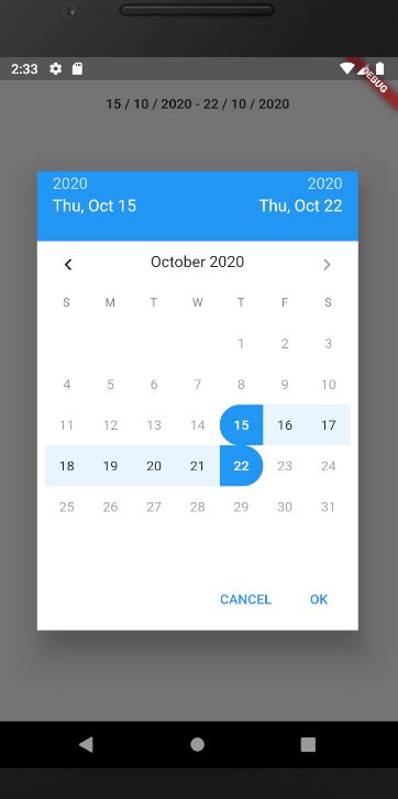Solved How To Set A Specific Date Range Picker Flutter
