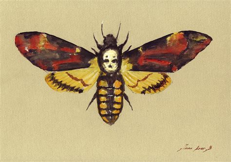 Affordable and search from millions of royalty free images, photos and vectors. Death Head Hawk Moth Painting by Juan Bosco