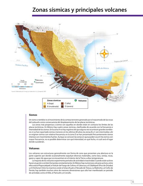 Catálogo de libros de educación básica. Atlas de México Cuarto grado 2016-2017 - Online - Página 13 de 128 - Libros de Texto Online