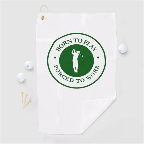 Funny Golf Joke Golf Towel