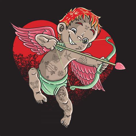 Cupid Cute Angel Love Vector Art At Vecteezy