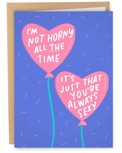 Buy Sleazy Greetings Funny Birthday Card For Boyfriend Girlfriend Wife