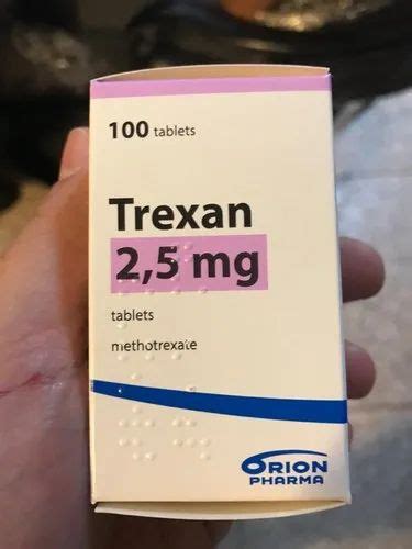 Methotrexate 25 Mg Trexan Tablets At Rs 350stripe In Karnal Id