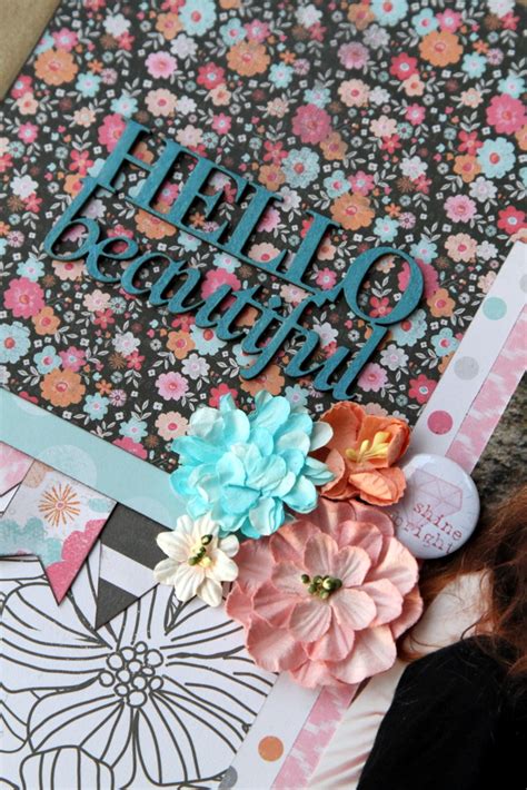 All About Scrapbooks Australia Cocoa Vanilla Hello Lovely By Fiona