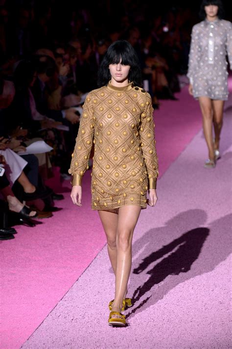 Kendall Jenner On The Runway Of Marc Jacobs Fashion Show In New York