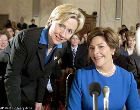 Packed Senate Hears First Lady Laura Bush Makes Case For Free