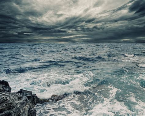 Free Download Stormy Sea Sky Wallpaper Forwallpapercom 1920x1080 For