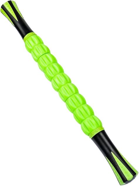 crazyfire muscle roller stick 18 inch self massage tool portable body trigger point