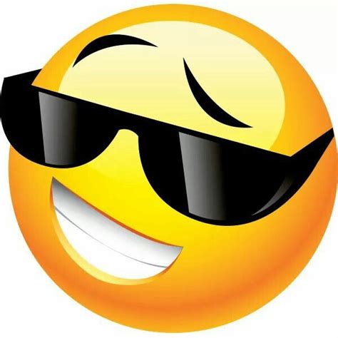 Stay Cool Smiley Funny Emoticons Funny Emoji Emoticon