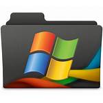 Folder Microsoft Icon Icons Office Library Windows