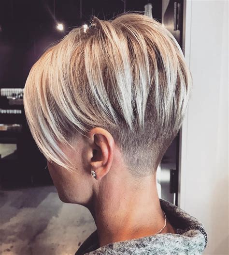 Chic Shaved Haircuts For Short Hair