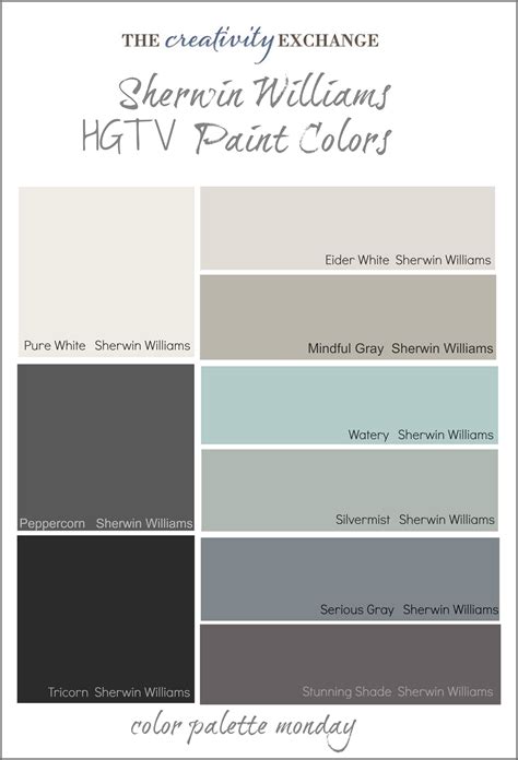 Hgtv Paint Colors From Sherwin Williams Paint Colors For Home