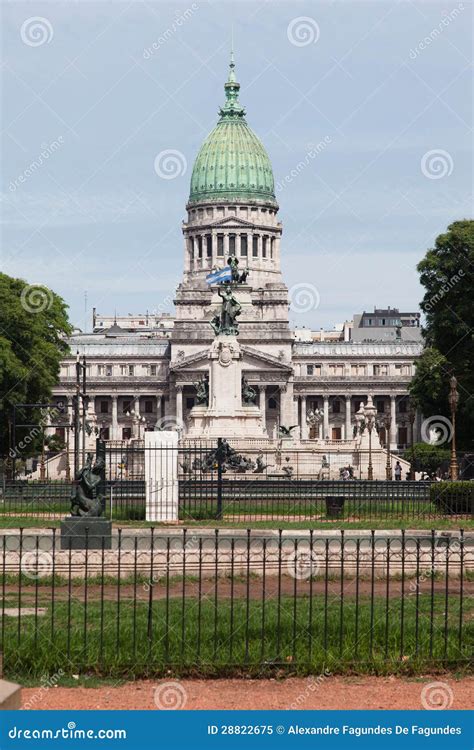 Congreso Nacional Buenos Aires Argentinien Stockbild Bild Von