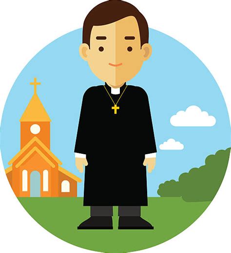 Priest Clip Art Vector Images And Illustrations Istock