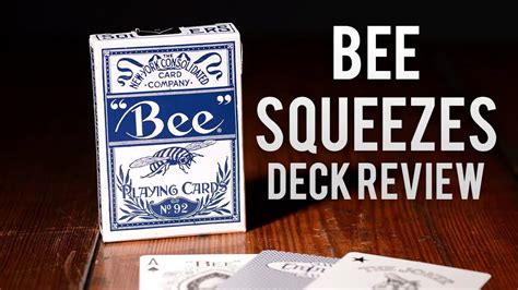If a player wanted to see his or her entire hand. Deck Reivew - Bee Squeezers Playing Cards - YouTube