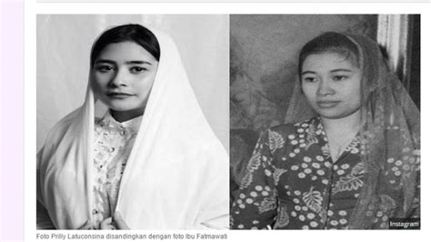 Presiden #sejarah #politik sosok fatmawati tidak bisa dilepaskan dari soekarno, presiden pertama republik indonesia. Maunya Mirip Fatmawati Soekarno, Prilly Latuconsina Malah ...