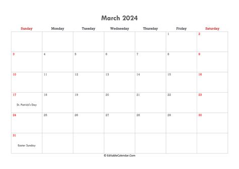 Free Printable Calendar March 2024 Portrait Elnora Frannie