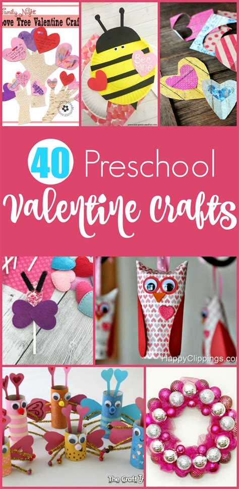 40 Easy Preschool Valentine Crafts Moms Are Frugal