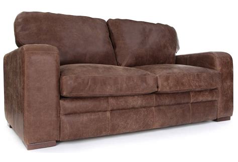 Check out our latest range of sofas, 2 seater sofas and corner sofas at very.co.uk. Urbanite | Rustic Leather 2 Seater Sofa Bed From Old Boot ...