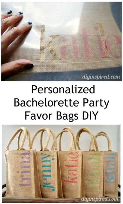 Measuring at 4x2.75x4.5, these bags can be used as goodie bags, party favor bags, event bags, gift bags, or merchandise bags, and come in a bulk pack of 12. DIY Bachelorette Party Favor Bags - DIY Inspired