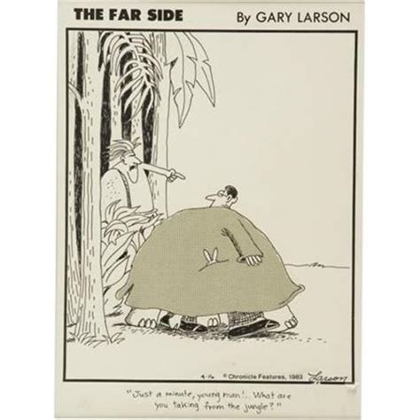 Gary Larson The Far Side Strip Original Art