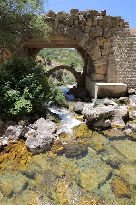 Afqa Waterfall Lebanon Stock Photo Image Of Watercourse 48596300