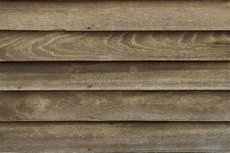 Brown Weathered Wood Wall Paneling Texture Background Stock Image