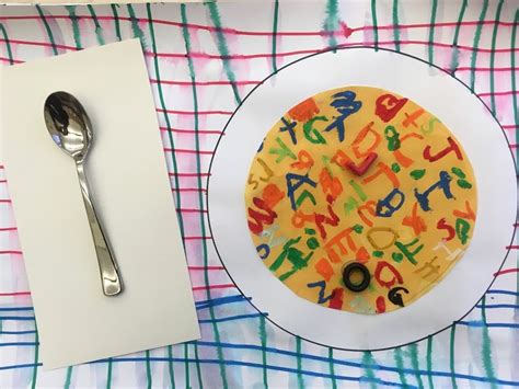 Mini Matisse Alphabet Soup