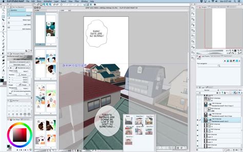S Morishita Studio — How To Make Webtoon Backgrounds Webtoon