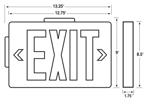 Diagram Wiring Diagram For Exit Signs Mydiagramonline