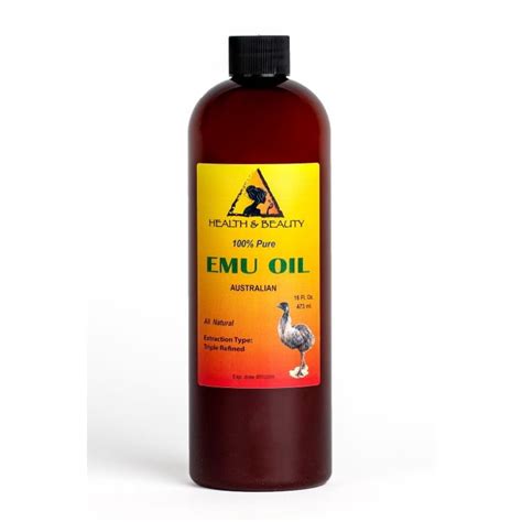 Emu Oil Australian Organic Triple Refined Pure Premium Prime Fresh Oz Walmart Com
