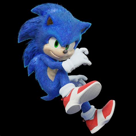 56 Ideas For Sonic The Hedgehog Movie 3d Model - Free Mockup