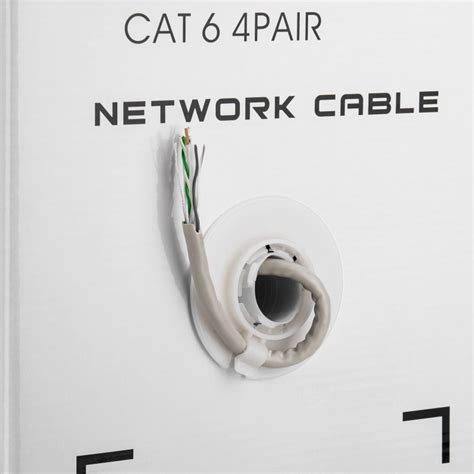Bematik Bobina Cable Utp Cat6 24awg Flexible 305m Gris