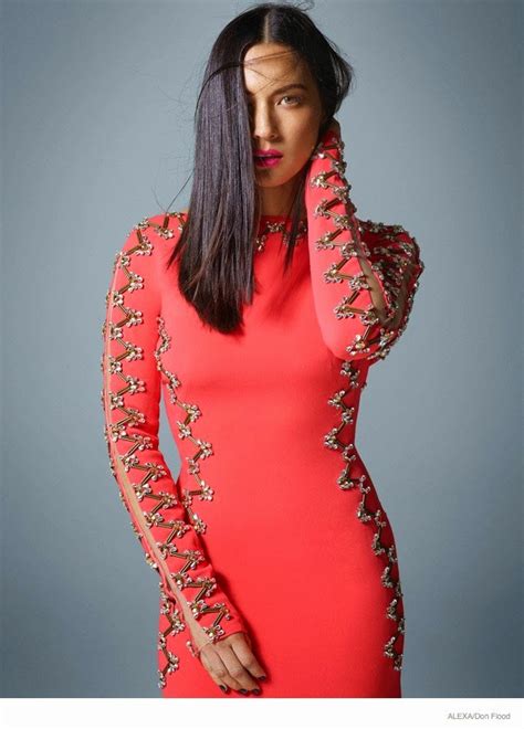 Olivia Munn Is Chic In Stylish Designs For A Photoshoot For Alexa Magazine