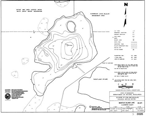 Lake Depth Maps Minnesota Dnr Mn Department Of Natural Resources