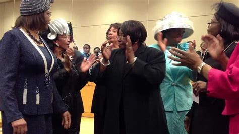 Nebraska Cogic Ministers And Workers Meeting Mothers Singing Songs Of