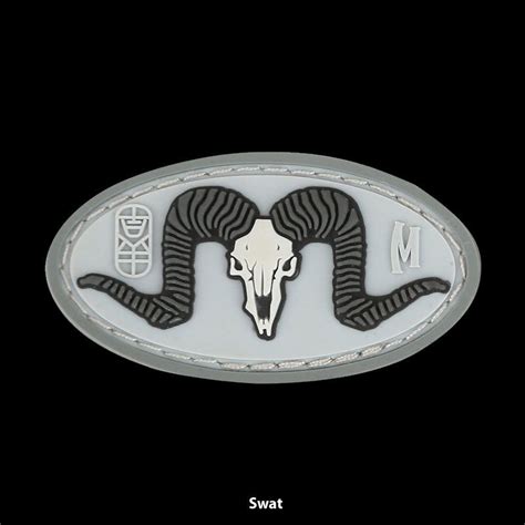 Maxpedition Ram Skull Patch Skull Patch Ram Skull Patches